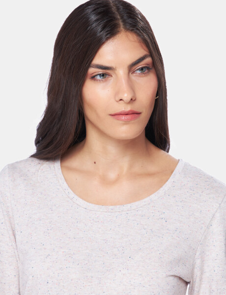 REMERA LISA Beige