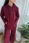 Campera Pipa Bordó