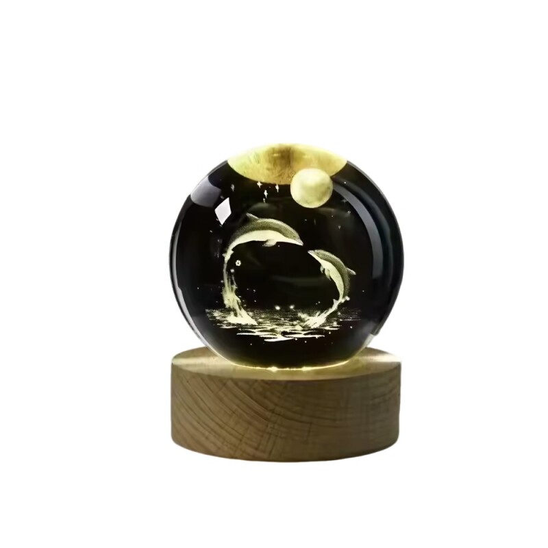 Lampara veladora bola de cristal 6cm con interruptor Lampara veladora bola de cristal 6cm con interruptor
