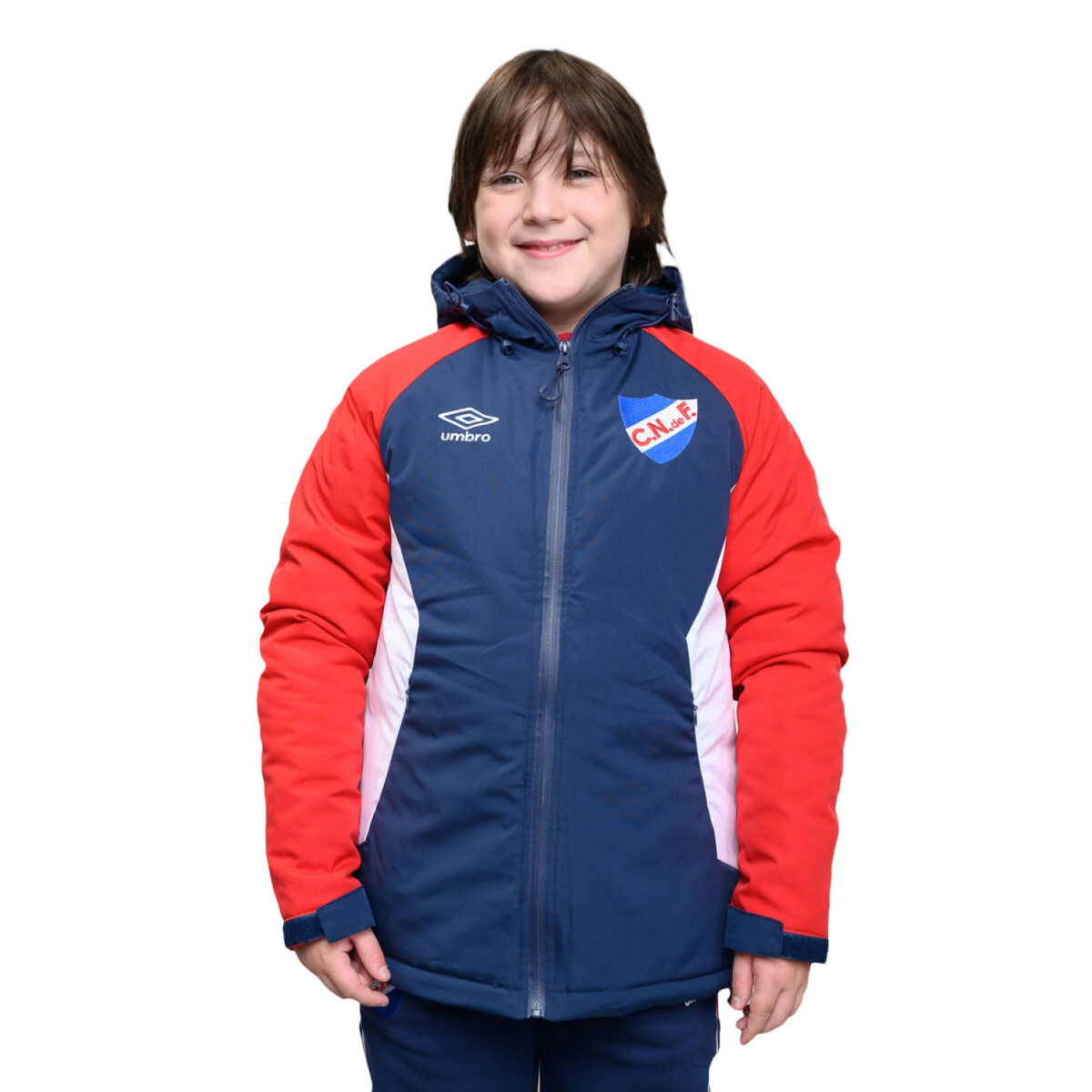 Campera Infantil Umbro - Azul - Rojo - Blanco 