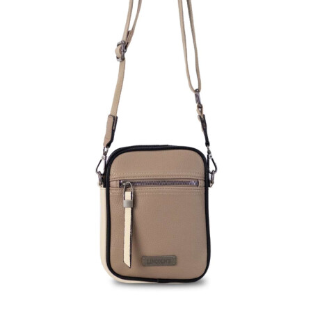 Phone Bag Giona Topo Manteca y Negro