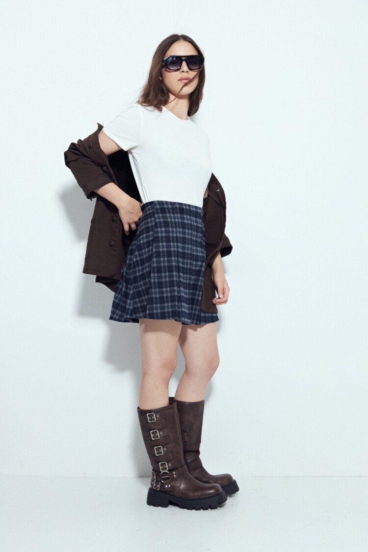 FALDA FELICITY Azul Marino