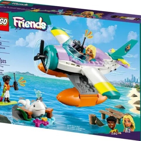 Kit Lego Friends Avión De Rescate Marítimo 203 Pz Kit Lego Friends Avión De Rescate Marítimo 203 Pz
