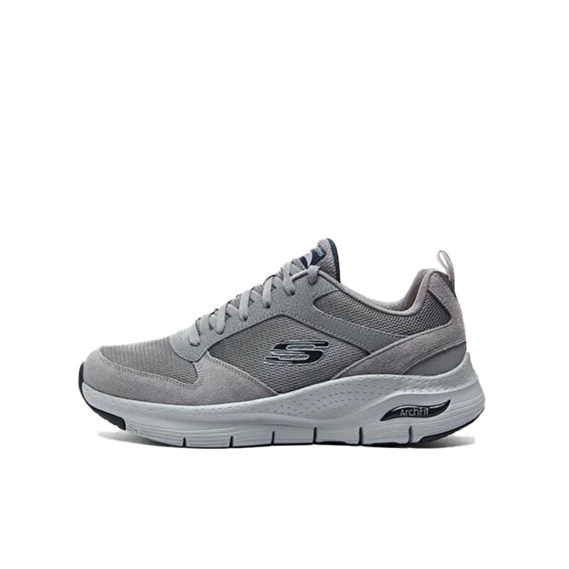 Calzado Arch Fit Suede Gris