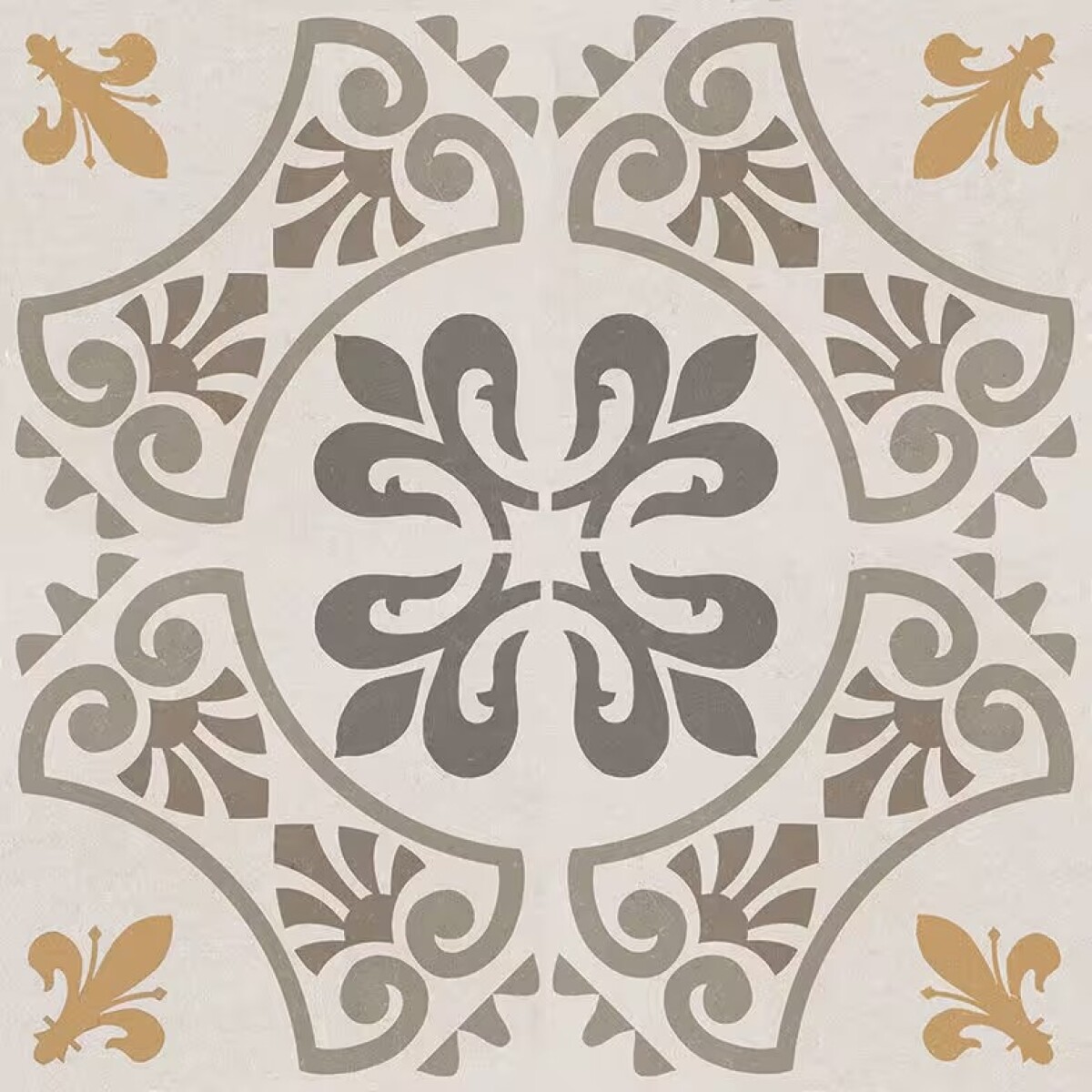 Cerámica Linea Hidráulica Milos 31x31 Cm Mate 