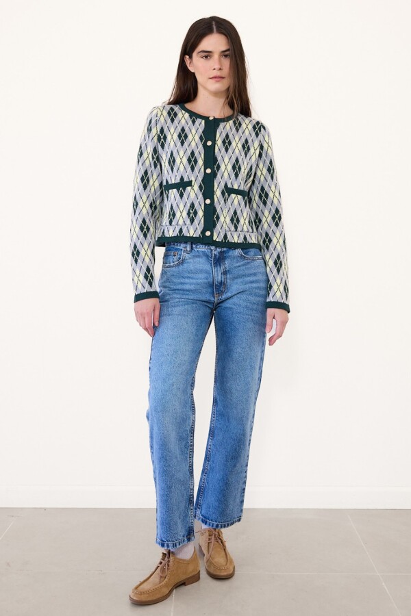 Saco Rombos Renata Verde