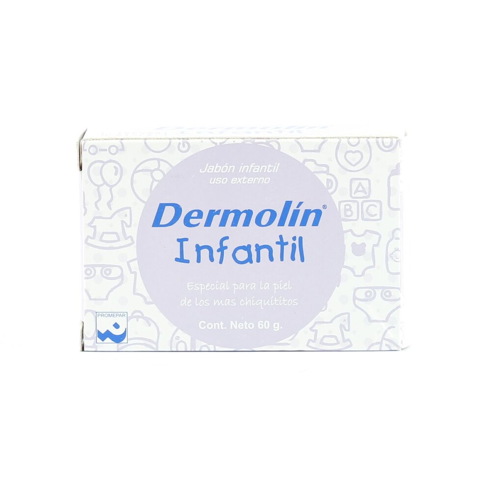 DERMOLIN INFANTIL JABON CJ X 60 GR. única