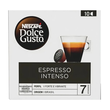 Caja de 10 Cápsulas Nescafé Dolce Gusto Espresso Intenso 001