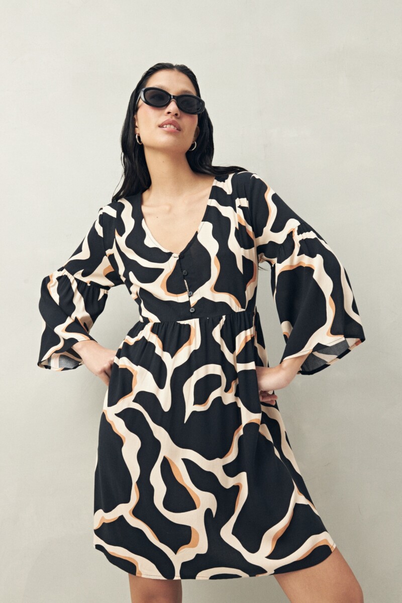 VESTIDO SAMARA Negro