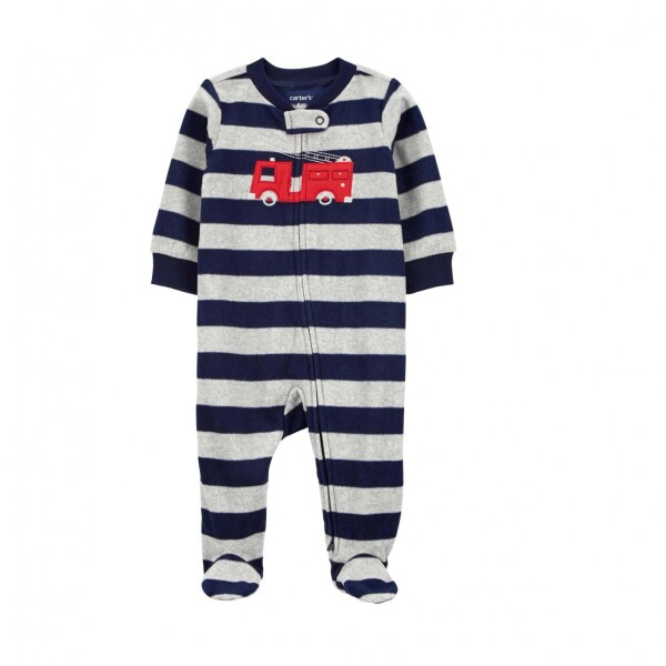 Enterito Carters Micropolar Bombero Striped Enterito Carters Micropolar Bombero Striped