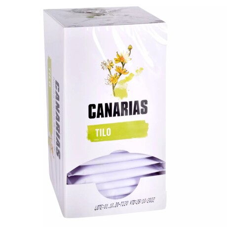 Caja X20 de Té de Tilo Canarias 20GR 001