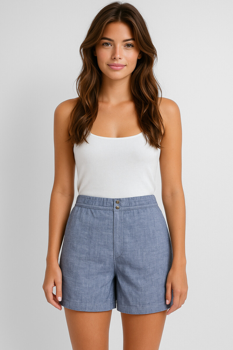 Short Serrou - Azul Piedra 