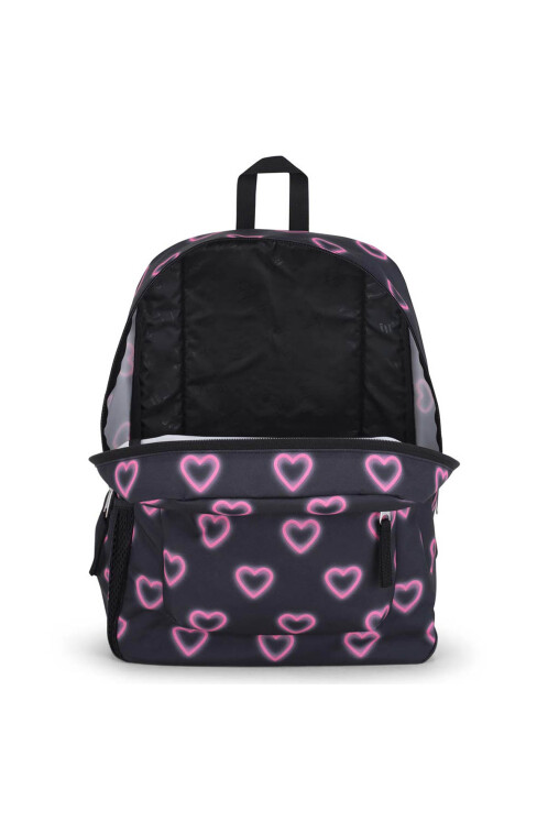 Cross Town Happy Hearts Black