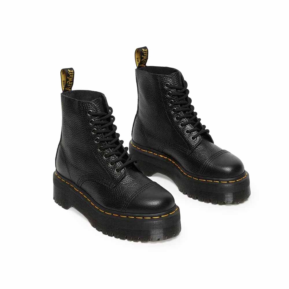 Botines Dr. Martens Sinclair Mujer Black Milled Nappa