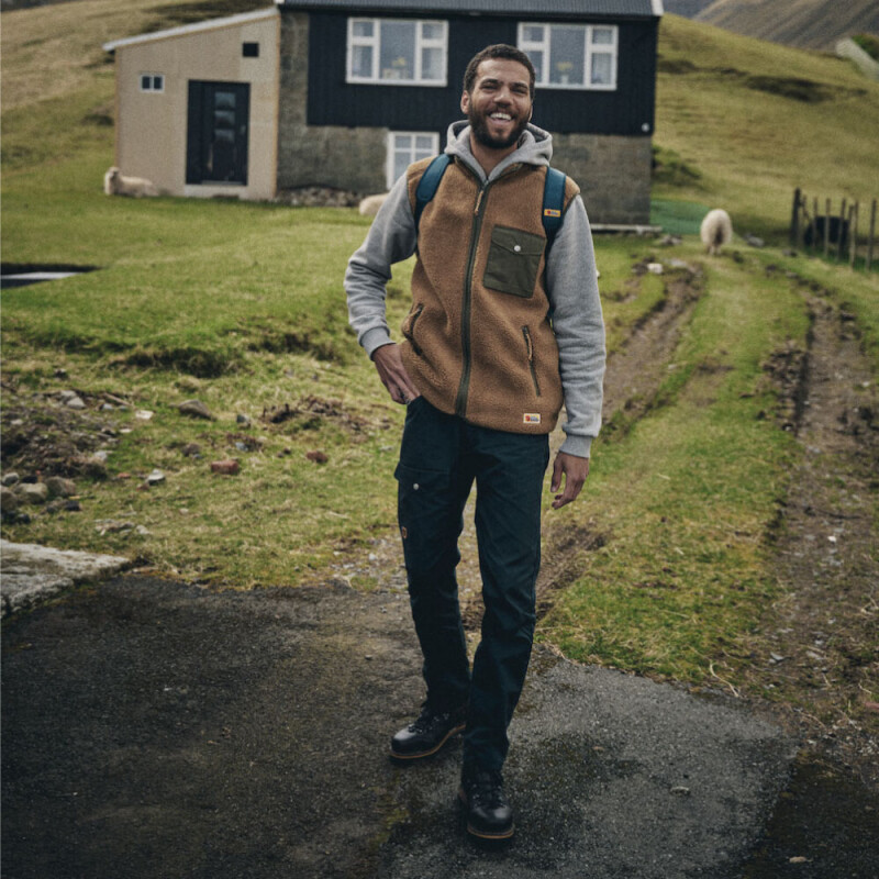 Pantalón Fjallraven Greenland Jeans Reg Hombre Buckwheat Brown