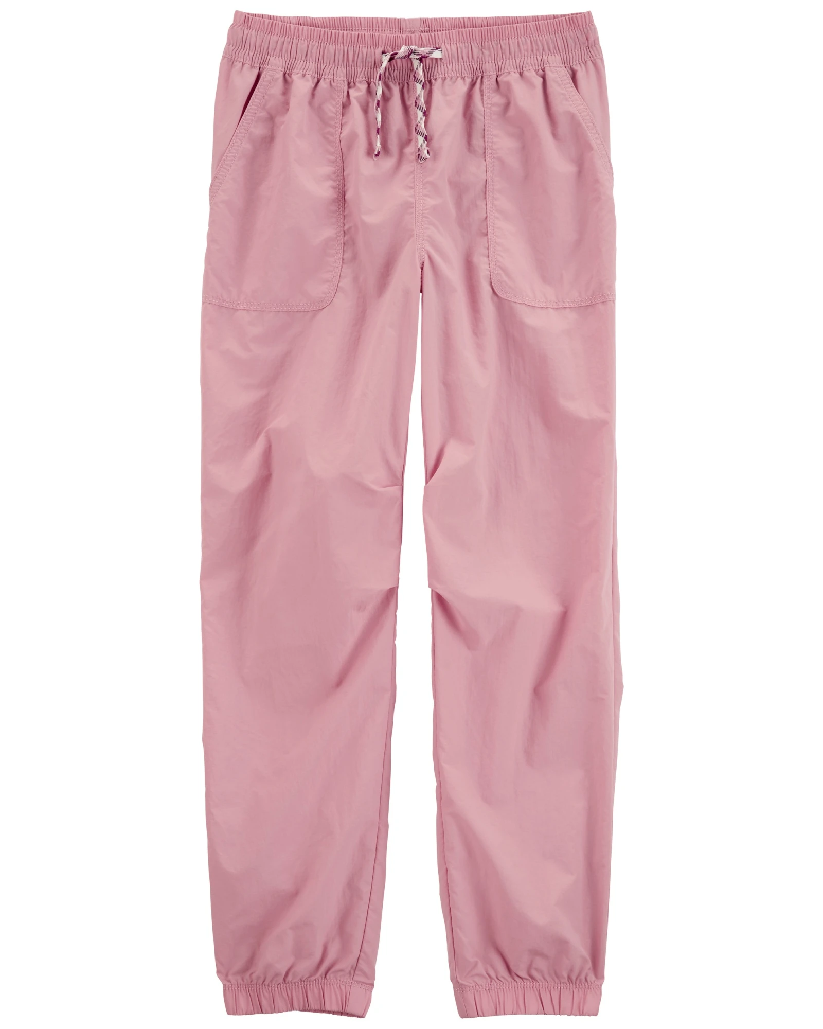 Pantalón deportivo de nylon, rosado Pantalón deportivo de nylon, rosado