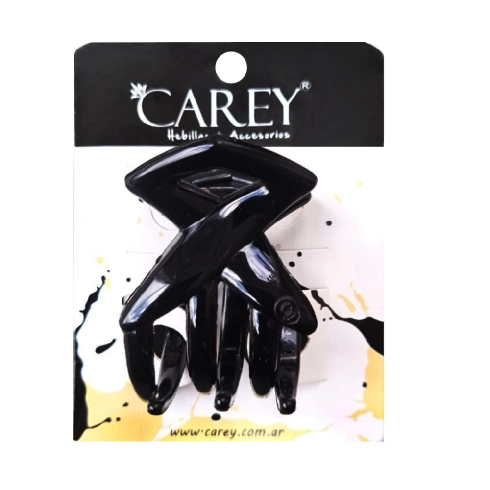 CAREY PINZA NEGRA GRANDE 71424 UNID.