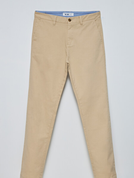 Pantalón chino Beige
