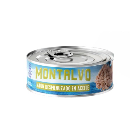DESMENUZADO DE ATUN EN ACEITE MONTALVO - 160 GRS Desmenuzado De Atun En Aceite Montalvo - 160 Grs