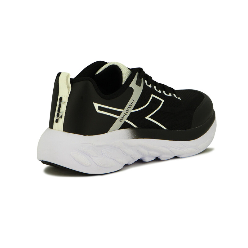 Championes Deportivos Mujer Diadora Bresh Negro-blanco