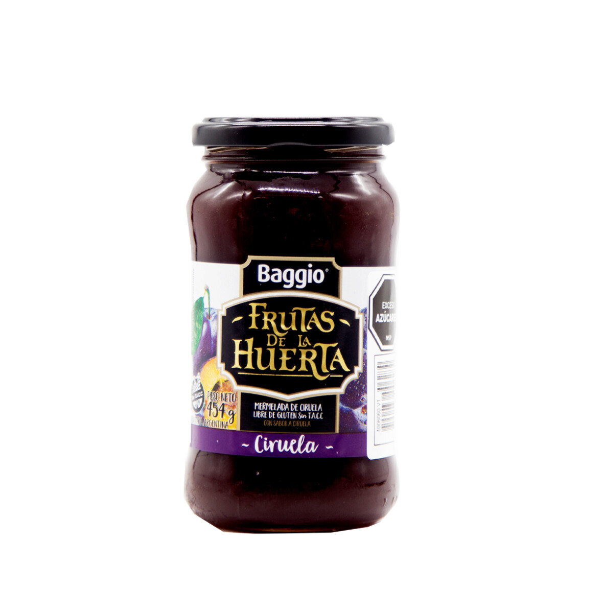 MERMELADA BAGGIO CIRUELA 454 GRS 