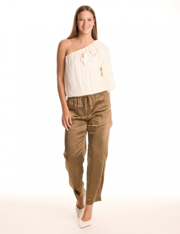 Pantalon Saten OLIVA