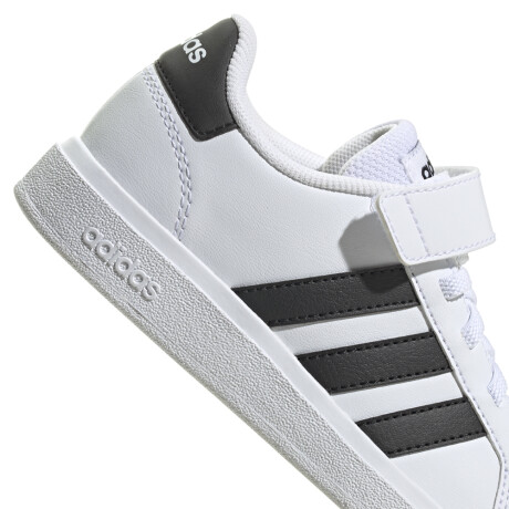 adidas GRAND COURT LIFESTYLE ELASTIC LACE AND TOP STRAP White