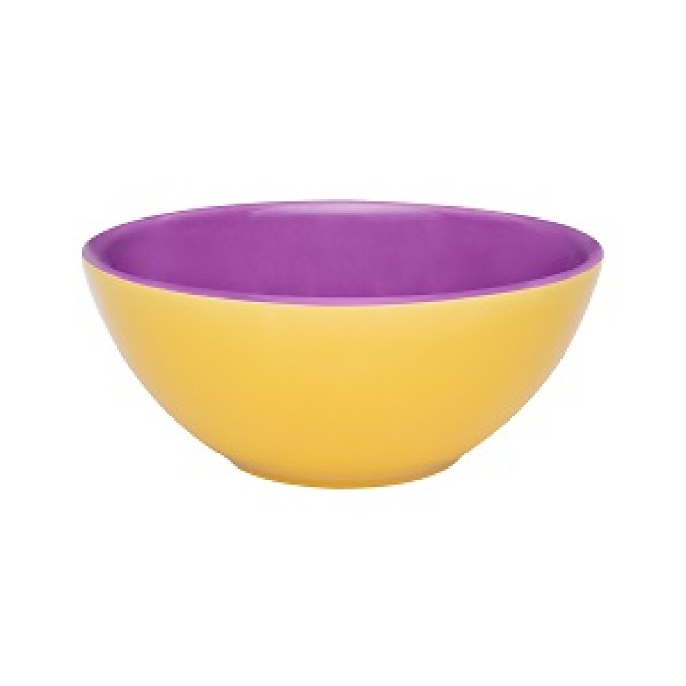 Amarillo/Lila Bowl 600 ml 14.5 cms Dec 0267 Amarillo/Lila Bowl 600 ml 14.5 cms Dec 0267