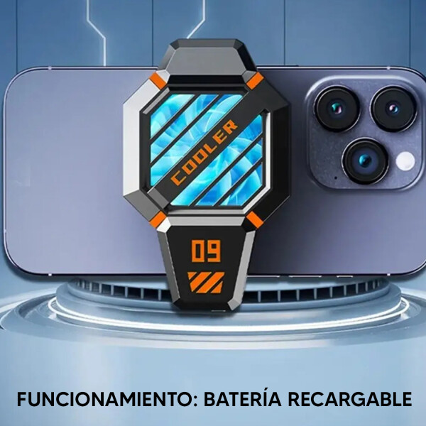 Cooler Celulares Recargable 68-86mm COOLER FAN CELULAR DY09 RECARGABLE