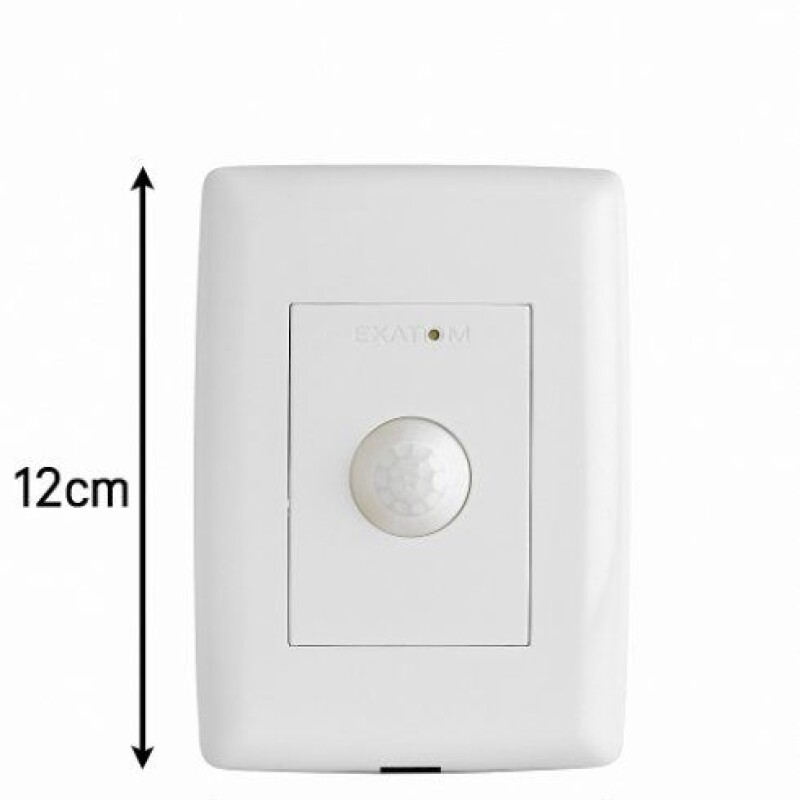 SENSOR DE MOVIMIENTO 110° P/ CAJA DE LLAVE 4X2 DE EMBUTIR 110/220V SENSOR DE MOVIMIENTO 110° P/ CAJA DE LLAVE 4X2 DE EMBUTIR 110/220V