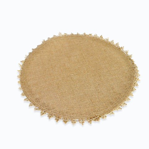 INDIVIDUAL RED BEIGE COMB 38CM Unica