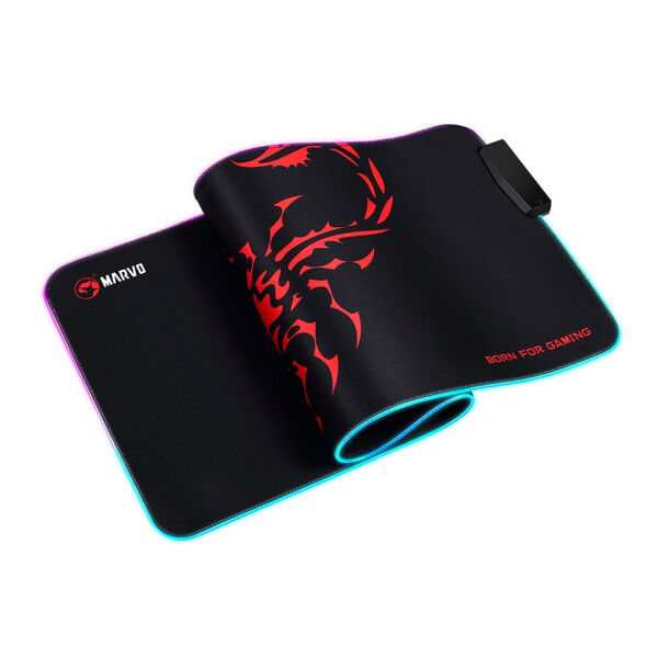 Mousepad Gamer Mmarvo Mg011 Scorp Xl Luz Rgb MOUSE PAD MARVO MG011 SCORP XL