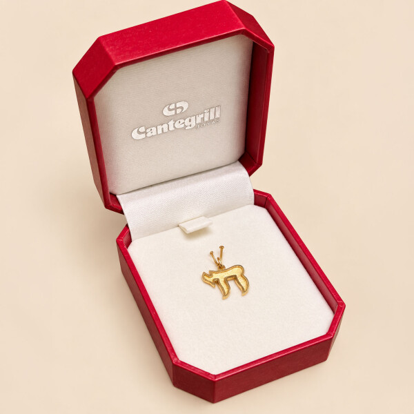 Colgante Jai de Oro Amarillo 18k Colgante Jai de Oro Amarillo 18k