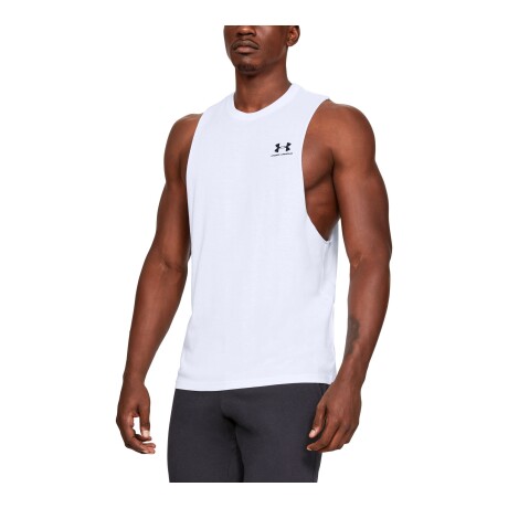 Musculosa Under Armour LFT CHST CUT OFF BLANCO