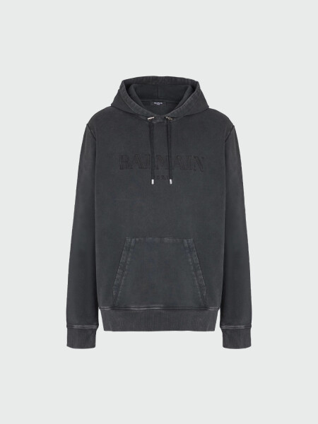 BALMAIN - HOODIE VINTAGE EMBROIDERED Alta Automática