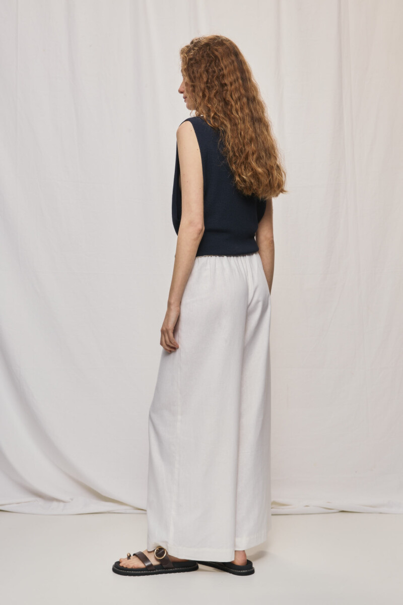 PANTALÓN PELU HIGH Crudo