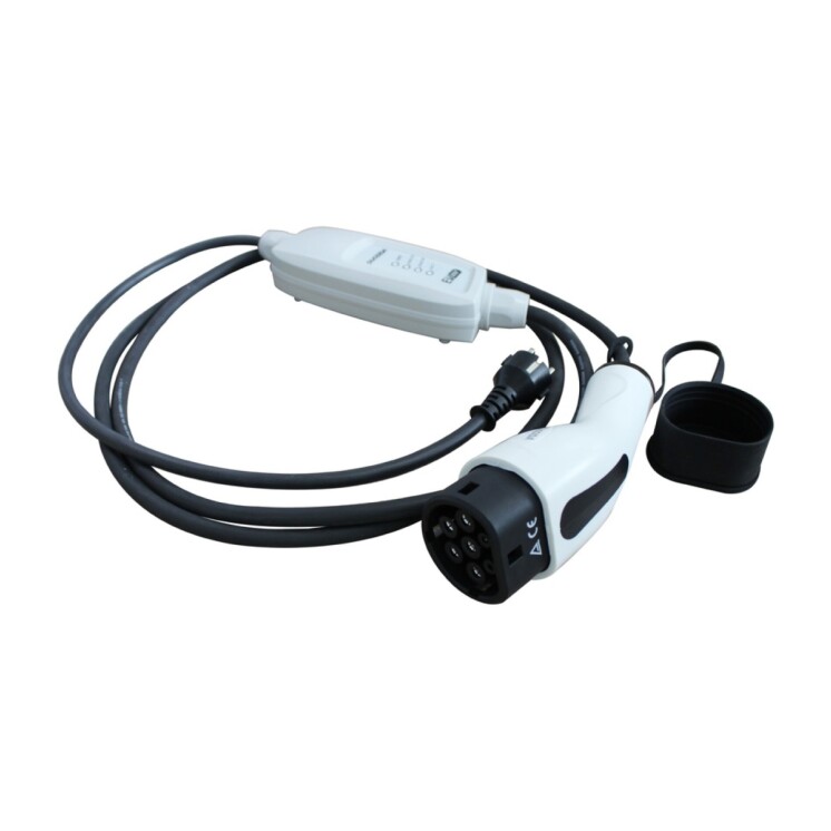 Cargador portátil Schuko - DUOSIDA V2-PSE-10-ES - Tipo 2 - 2.3 kW Cargador portátil Schuko - DUOSIDA V2-PSE-10-ES - Tipo 2 - 2.3 kW
