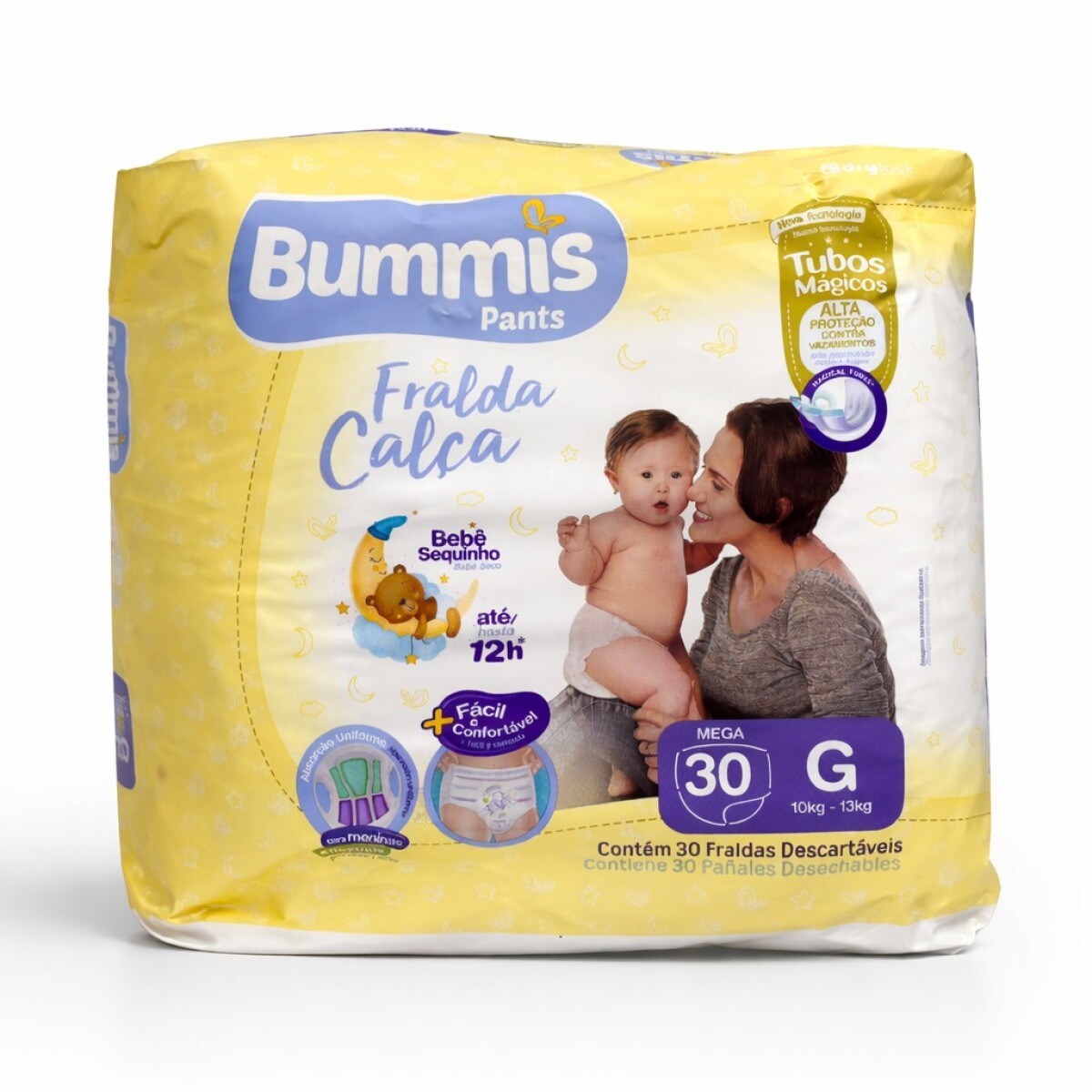 PANTS BUMMIS X 30U TALLE G 10 A 13KG 