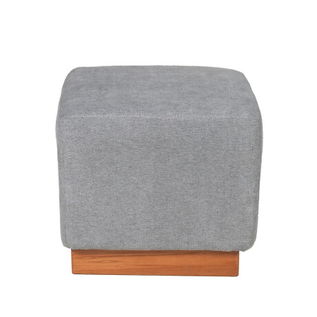 Puff Beta - Tela Microfibra AA-13 (Gris)
