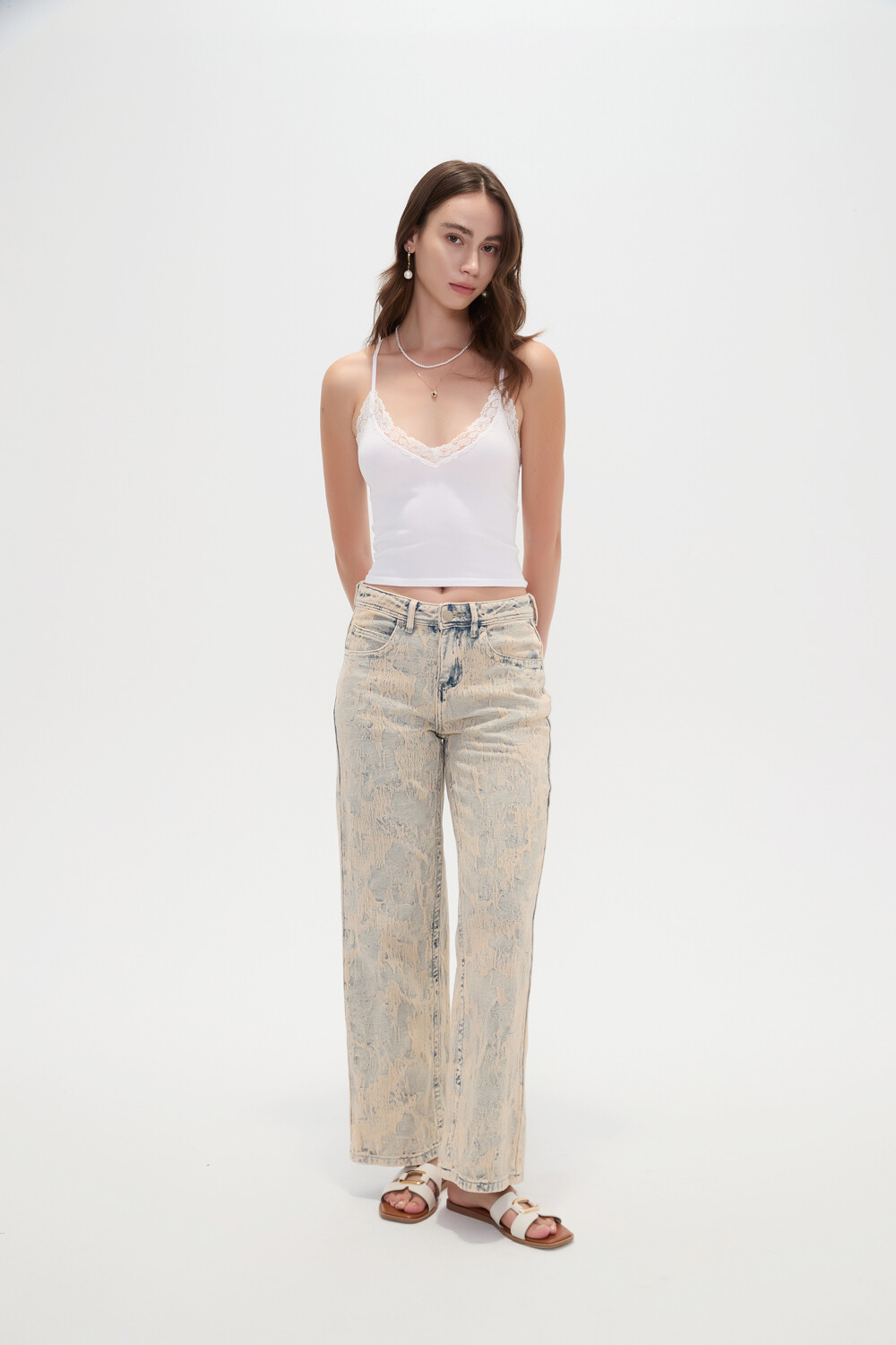 Pantalon Kavrel Celeste Claro