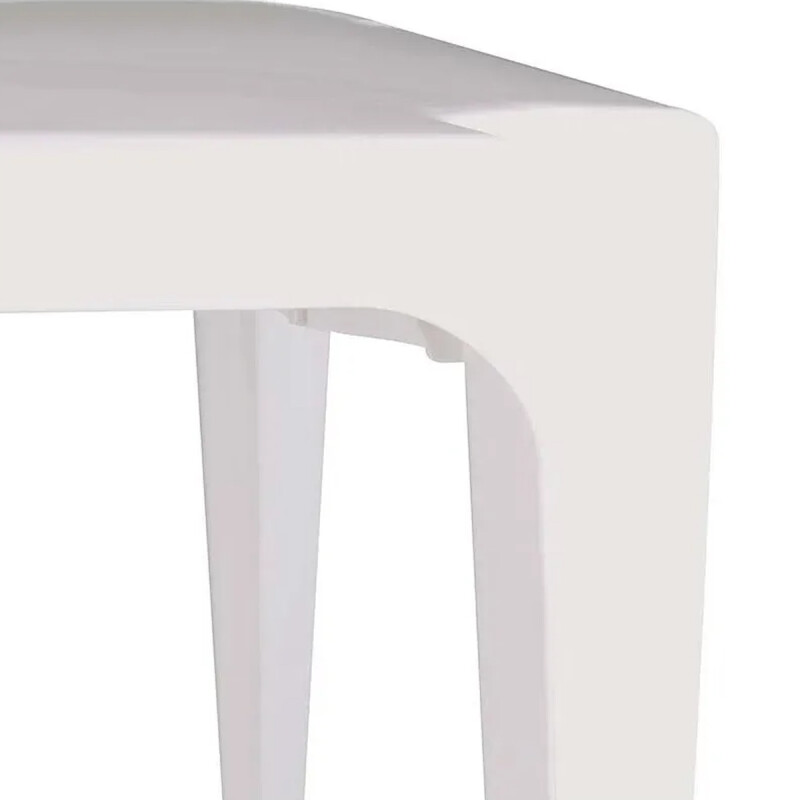 MESA BELA VISTA BLANCA MOR CUADRADA PATAS FIJAS Mesa Bela Vista Blanca Mor Cuadrada Patas Fijas