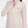 Buzo New Balance de Dama - SPACE DYE QUARTER ZIP -WT41150QPH PINK