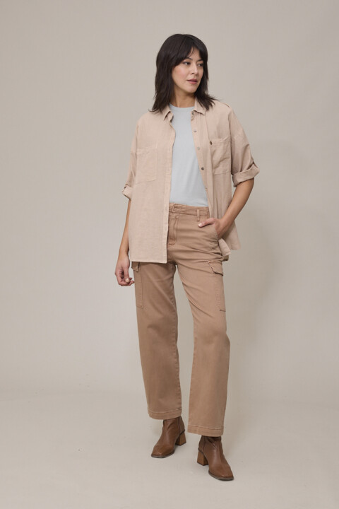 PANTALON EMARA POLANCO Beige