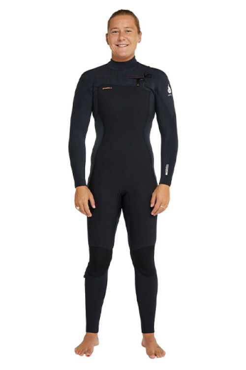 Hyperfreak Fire Dama 4/3mm - Chest Zip - Negro Hyperfreak Fire Dama 4/3mm - Chest Zip - Negro