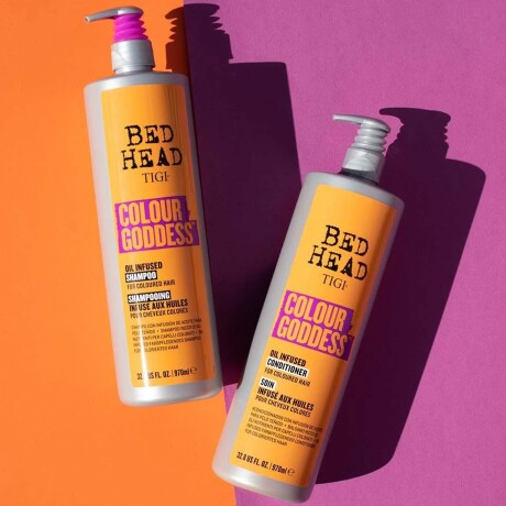 Combo Shampoo y Acondicionador Cabello Teñido Tigi Bed Head Colour Goddess 970ml c/u Combo Shampoo y Acondicionador Cabello Teñido Tigi Bed Head Colour Goddess 970ml c/u