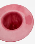 Jarrón Kelse de vidrio rosa 28 cm Jarrón Kelse de vidrio rosa 28 cm