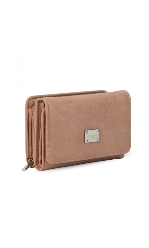 BILLETERA LIRIO ROSA PALO