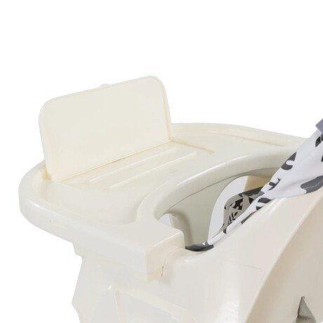 Silla de Comer para Bebes Bebesit Steps con Bandeja 2 en 1 Gris