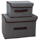 CAJA PLEGABLE ORGANIZADORA DE TELA 25X19X16 Pequeña