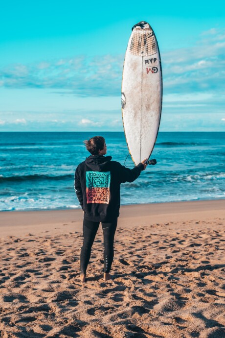 Hoodie Impacto / Negro U